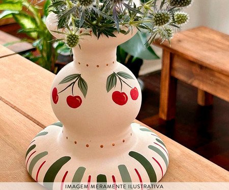 Vaso Torneado Cherry | Westwing