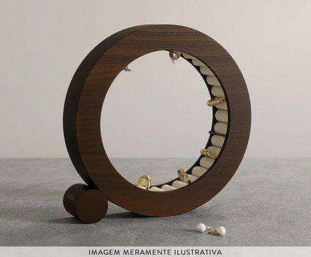 Organizador Ferris Jewelry Organizer Walnut | Westwing