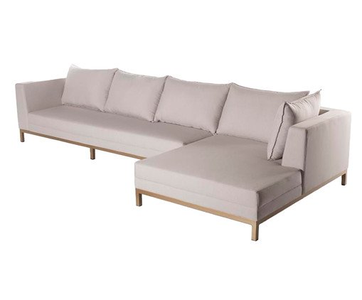 Sofá Galla Cinza, grey | WestwingNow