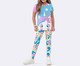 Pijama Manga Curta com Calça Legging Unicórnio Brilha No Escuro Azul, blue | WestwingNow