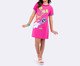 Camisola Manga Curta Infantil Jovens Titãs Fucsia, pink | WestwingNow