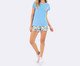 Pijama Manga Curta Meninas Superpoderosas Azul, blue | WestwingNow