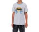 Pijama Manga Curta Infantil Loney Tunes Batman Mescla, grey | WestwingNow