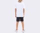 Pijama Manga Curta Infantil Masculino Jovens Titãs Preto e Branco, white | WestwingNow