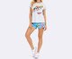 Pijama Manga Curta Meninas Superpoderosas Mescla, grey | WestwingNow