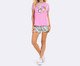 Pijama Manga Curta Meninas Superpoderosas Rosa, pink | WestwingNow