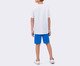 Pijama Manga Curta com Bermuda Masculino Infantil Mashups Branco, white | WestwingNow