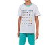 Pijama Manga Curta Masculino Infantil Feijõezinhos Mágicos Branco, white | WestwingNow