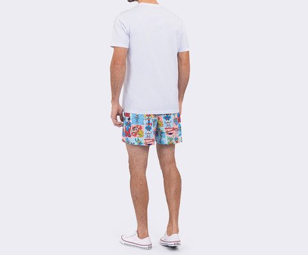 Short Masculino Loney Tunes Azul | Westwing