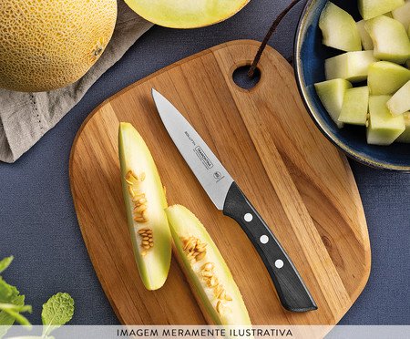 Faca para Frutas e Legumes em Inox Solutta | Westwing