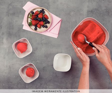 Concha para Sorvete em Inox Utilita Preta | Westwing