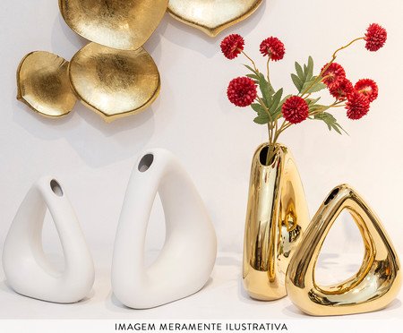 Vaso Delta Dourado | Westwing
