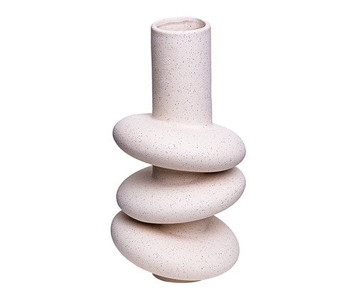 Vaso Espiral Bege Areia, Bege | WestwingNow