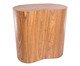 Mesa Lateral Tronco, Marrom | WestwingNow