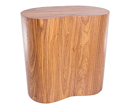 Mesa Lateral Tronco, Marrom | WestwingNow