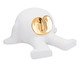 Escultura Max Relaxado Branco E Dourado I, Colorido | WestwingNow