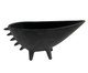 Centro De Mesa Canoa Preto, Preto | WestwingNow