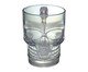 Caneca em Vidro Caveira Ii, Cinza | WestwingNow