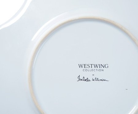 Jogo de Pratos de Sobremesa Estampa Floral | Westwing