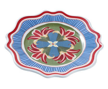 Jogo de Pratos de Sobremesa Estampa Floral | Westwing