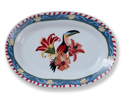 Travessa Estampa Tucano, multicolor | WestwingNow