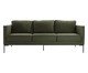Sofá Ettore 3 Lugares em Tecido Verde, green | WestwingNow