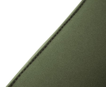 Pufe Ettore em Tecido Verde | Westwing