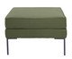 Pufe Ettore em Tecido Verde, green | WestwingNow