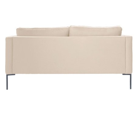Sofá Ettore 2 Lugares em Tecido Off White | Westwing