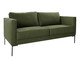 Sofá Ettore 2 Lugares em Tecido Verde, green | WestwingNow
