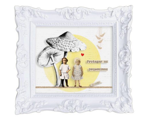 Quadro Vitoriana Proteger, white | WestwingNow