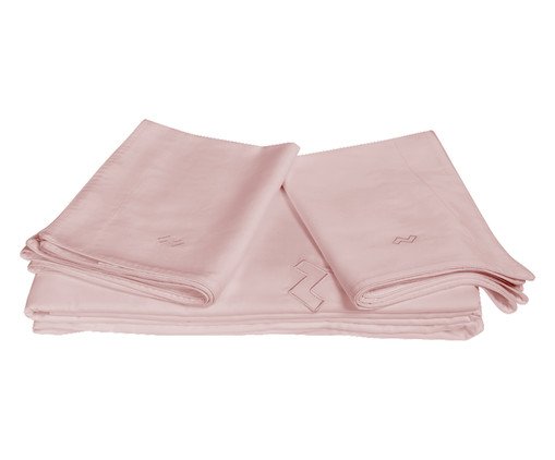 Jogo de Lençol Zissou Rosa, pink | WestwingNow