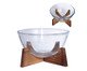 Bowl com Suporte Boro Acacia, Transparente | WestwingNow