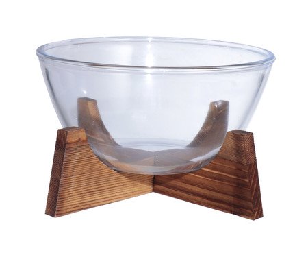 Bowl com Suporte Boro Acacia | Westwing