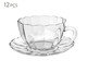 Jogo de Xícaras para Café Peach, Transparente | WestwingNow