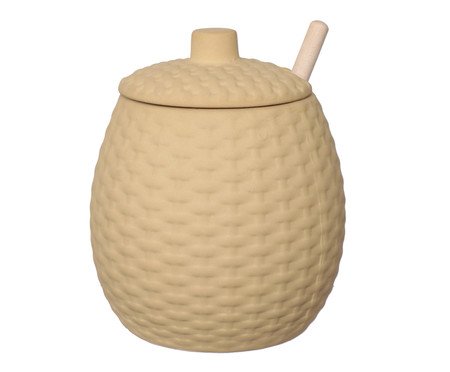Meleira com Colher em Porcelana Rat | Westwing