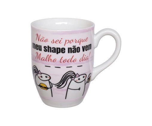 Caneca Meme Shape, Colorido | WestwingNow