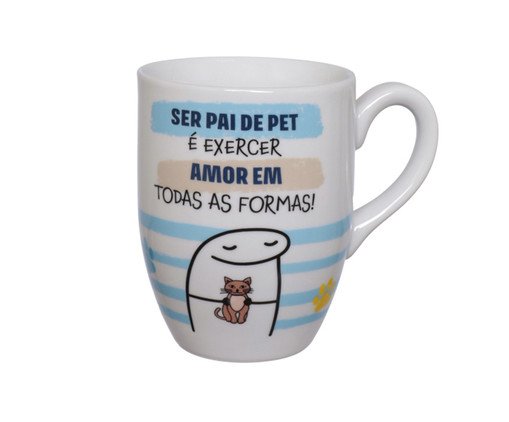 Caneca Pai de Pet, Colorido | WestwingNow