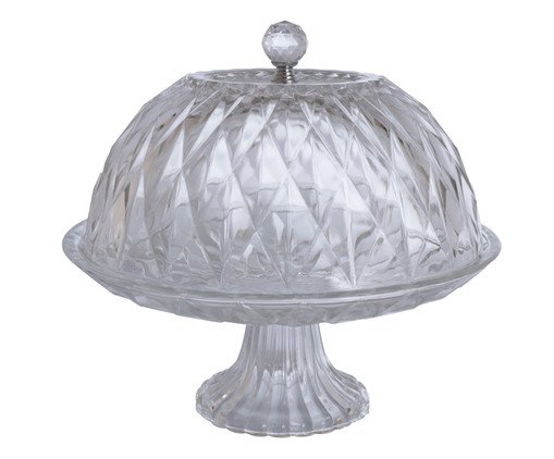 Porta Bolo Sutil, Transparente | WestwingNow