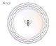 Jogo de Pratos para Sobremesa Bee Rainbow, Colorido | WestwingNow
