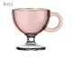 Jogo de Canecas Muse Rosa, Rosa | WestwingNow