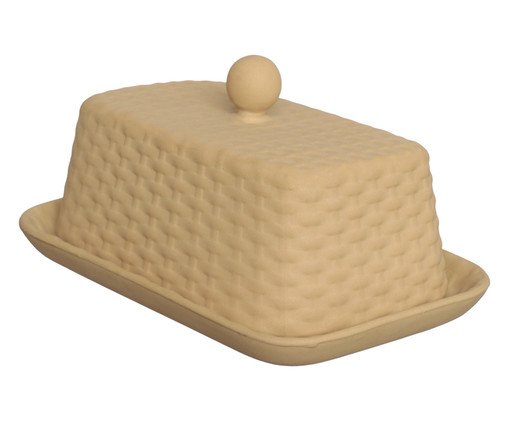 Manteigueira em Porcelana Rat, Bege | WestwingNow