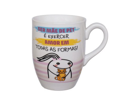 Caneca Mãe de Pet, Branco | WestwingNow
