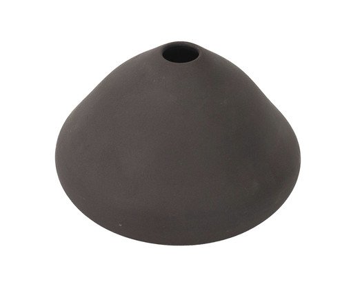 Vaso Pião Preta, Preto | WestwingNow