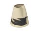 Vaso Afluente Serie 02 Off-White e Preta, Off White | WestwingNow