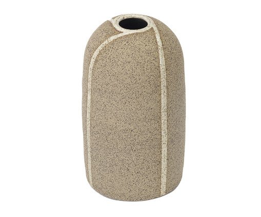 Vaso Olho Areia e Branco, Bege | WestwingNow