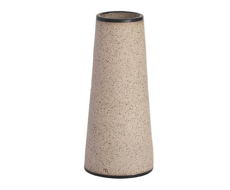 Vaso Forma Areia e Branco | Westwing