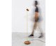 Luminária de Piso Sardinha Madeira Bivolt, brown | WestwingNow