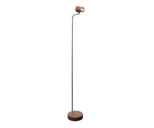Luminária de Piso Marinheiro Madeira Bivolt, brown | WestwingNow