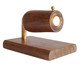 Luminária Ginjal Madeira Bivolt, brown | WestwingNow